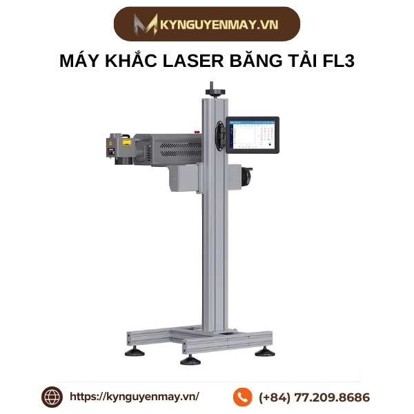 Máy khắc laser băng tải FL3