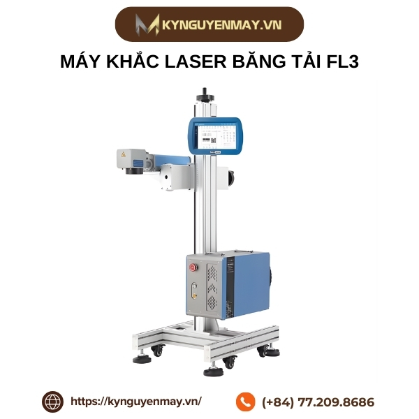 Máy khắc laser băng tải FL3