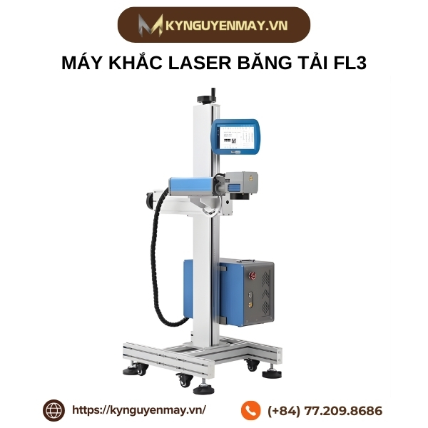 Máy khắc laser băng tải FL3