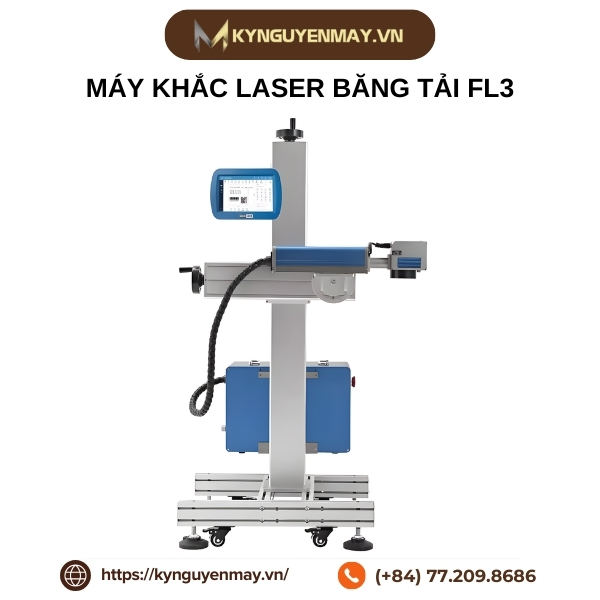 Máy khắc laser băng tải FL3