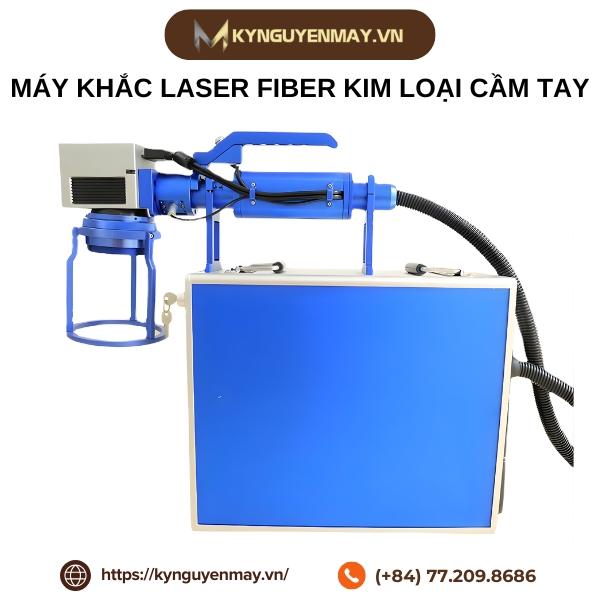 Máy khắc laser fiber kim loại cầm tay