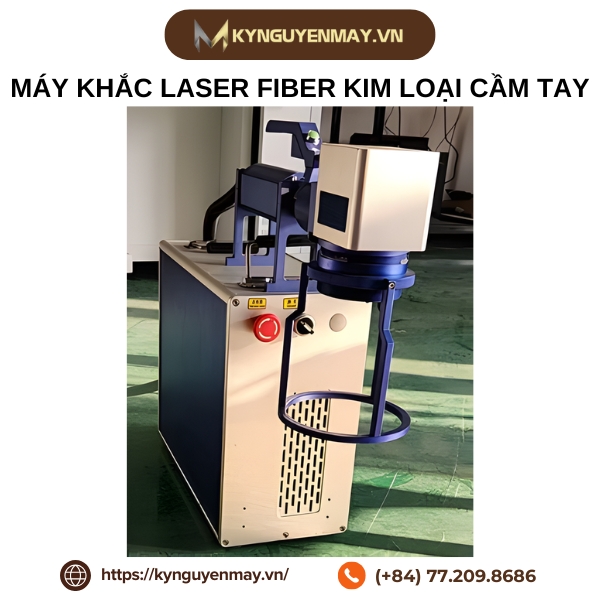 Máy khắc laser fiber kim loại cầm tay