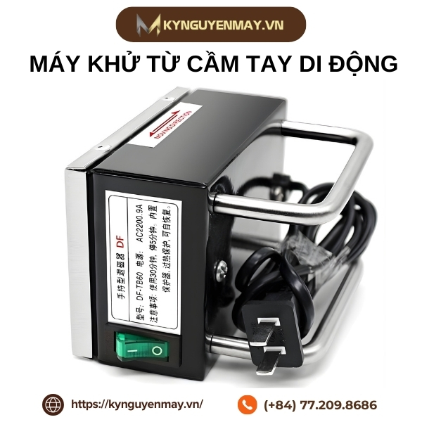 Máy khử từ cầm tay di động
