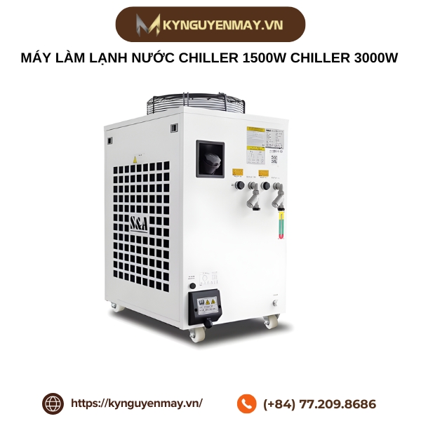 Máy làm lạnh nước chiller 1500W chiller 3000W
