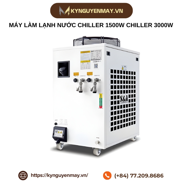 Máy làm lạnh nước chiller 1500W chiller 3000W