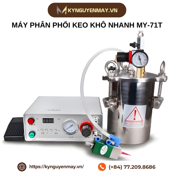 Máy phân phối keo khô nhanh MY-71T