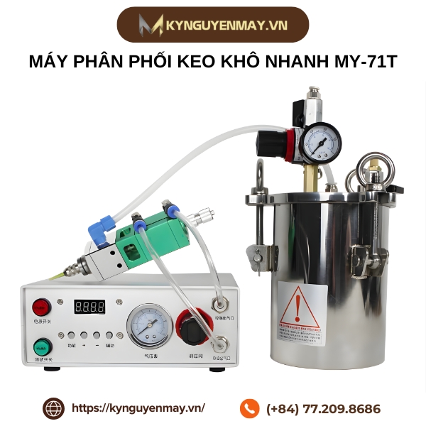 Máy phân phối keo khô nhanh MY-71T