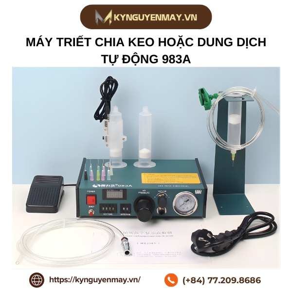 Máy triết chia keo hoặc dung dịch tự động 983A