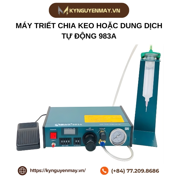 Máy triết chia keo hoặc dung dịch tự động 983A