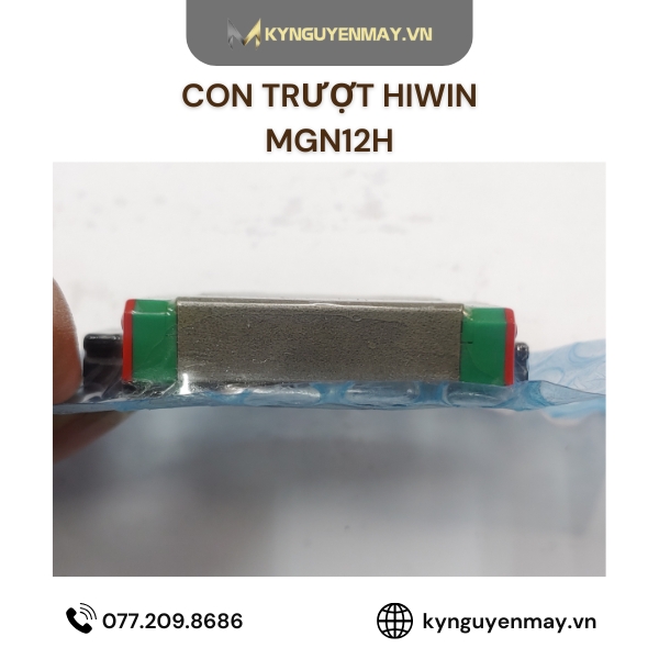 Con trượt HIWIN MGN-H | MGN7H, MGN9H, MGN12H, MGN15H