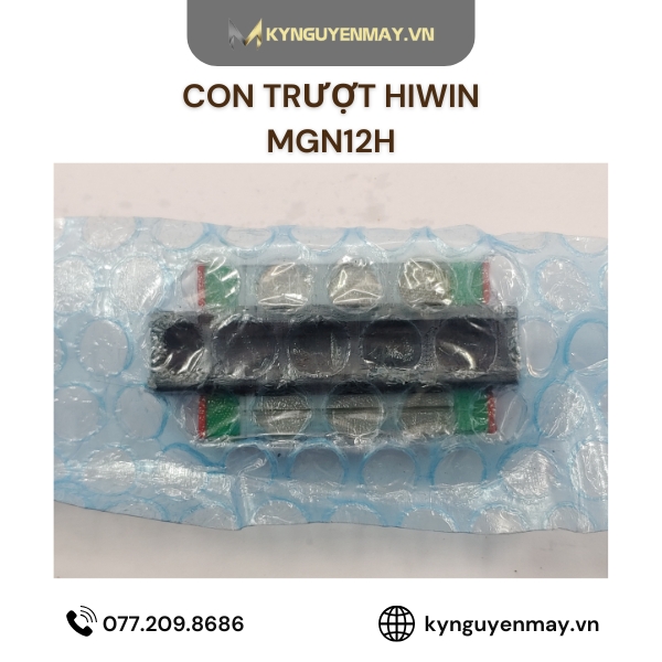Con trượt HIWIN MGN-H | MGN7H, MGN9H, MGN12H, MGN15H