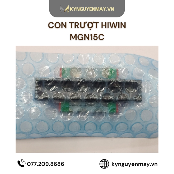 Con trượt vuông mini HIWIN MGN-C | Block trượt MGN5C, MGN7C, MGN12C