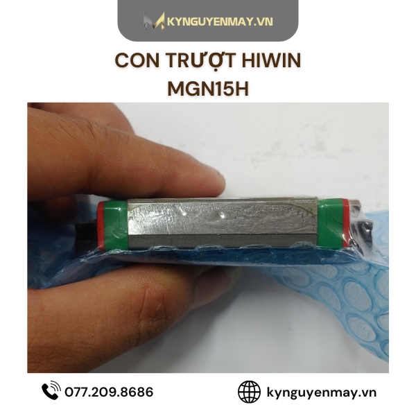 Con trượt HIWIN MGN-H | MGN7H, MGN9H, MGN12H, MGN15H