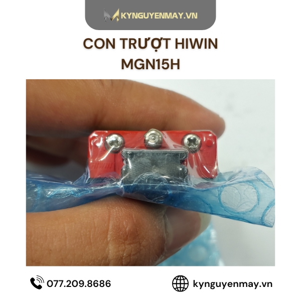 Con trượt HIWIN MGN-H | MGN7H, MGN9H, MGN12H, MGN15H