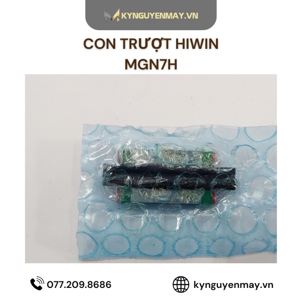 Con trượt HIWIN MGN-H | MGN7H, MGN9H, MGN12H, MGN15H