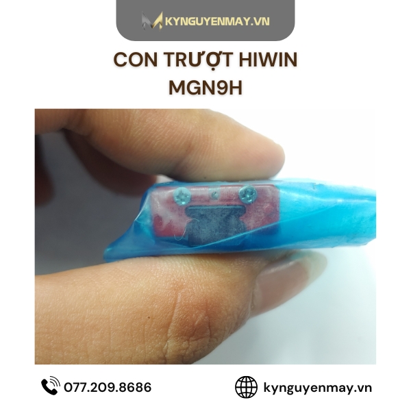 Con trượt HIWIN MGN-H | MGN7H, MGN9H, MGN12H, MGN15H