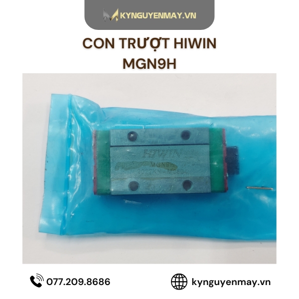 Con trượt HIWIN MGN-H | MGN7H, MGN9H, MGN12H, MGN15H