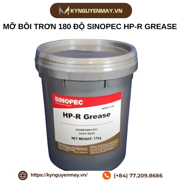 Mỡ bôi trơn chịu nhiệt cao 180 độ SINOPEC HP-R Grease