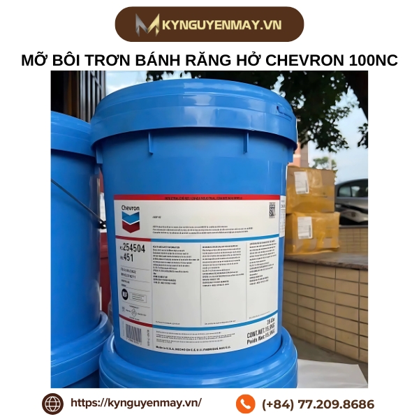 Mỡ bôi trơn bánh răng hở 100 độ CHEVRON 100NC