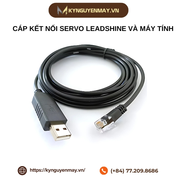 Cáp kết nối servo Leadshine và máy tính