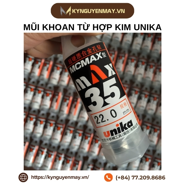 Mũi khoan từ hợp kim UNIKA