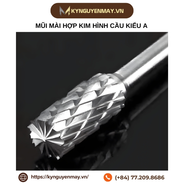 Mũi mài hợp kim hình trụ thẳng kiểu A