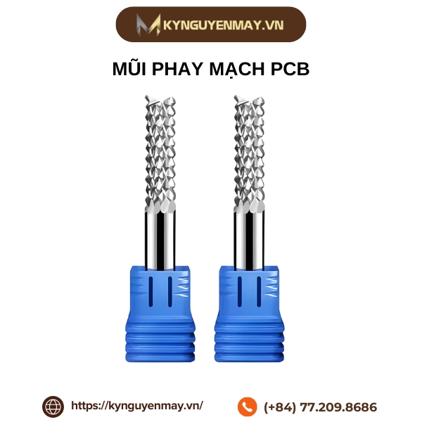 Mũi phay mạch PCB