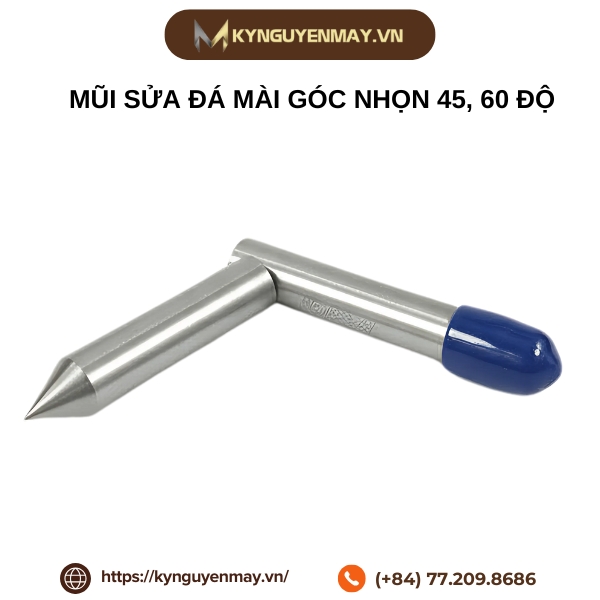 Mũi sửa đá mài kim cương góc nhọn 45, 60 độ BD-30