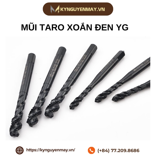 Mũi taro xoắn YG