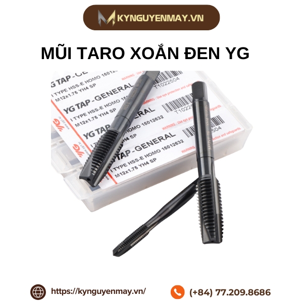 Mũi taro xoắn YG