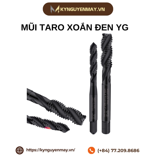 Mũi taro xoắn YG