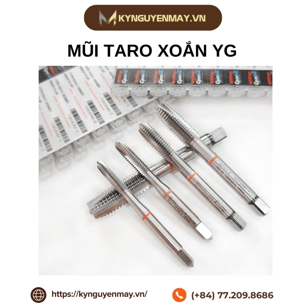 Mũi taro xoắn YG