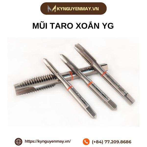 Mũi taro xoắn YG