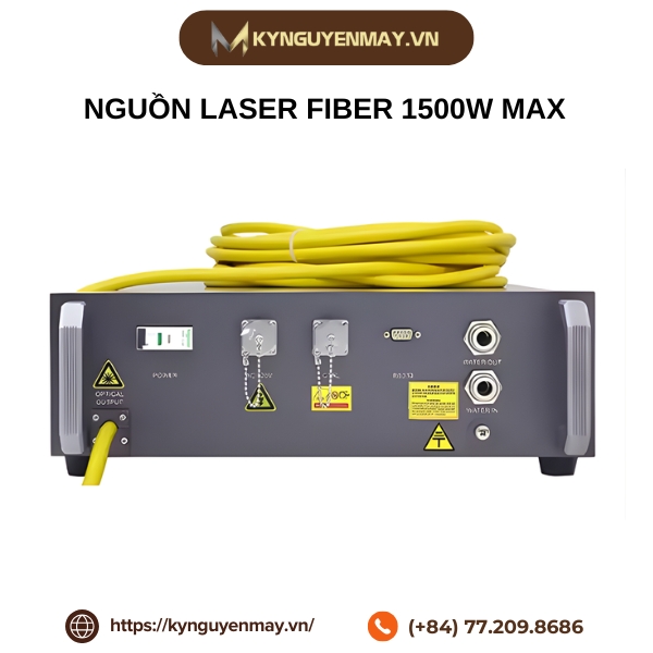 Nguồn laser fiber 1500W MAX