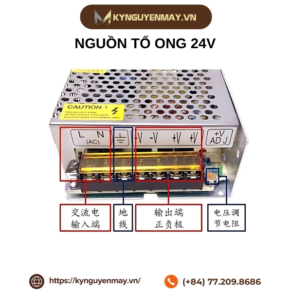 Nguồn tổ ong 24V 6.5A
