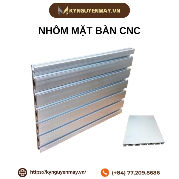 Nhôm mặt bàn 20240 máy CNC