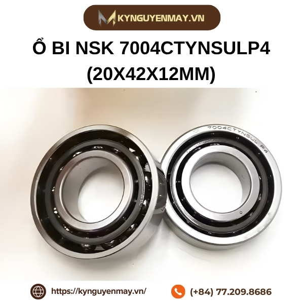 Ổ bi NSK 7004CTYNSULP4 (20x42x12mm)