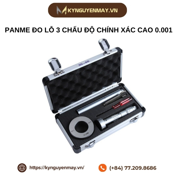 Panme đo lỗ 3 chấu độ chính xác cao 0.001