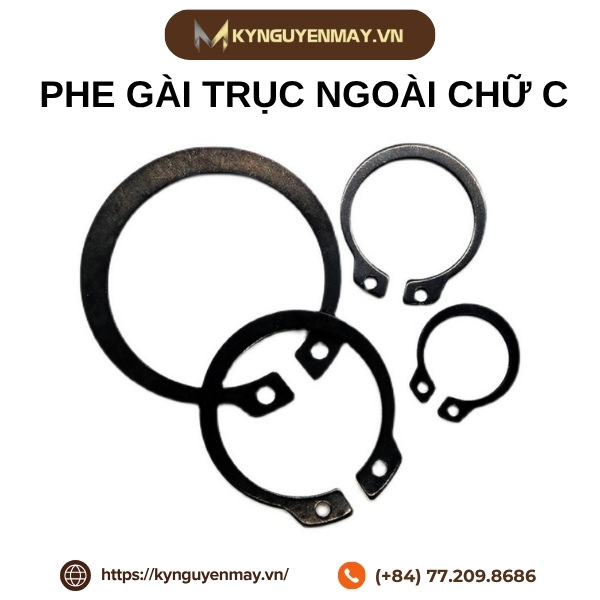 Phe gài trục ngoài chữ C