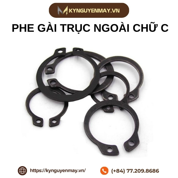 Phe gài trục ngoài chữ C