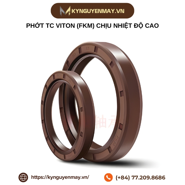 Phớt TC viton (FKM) chịu nhiệt độ cao