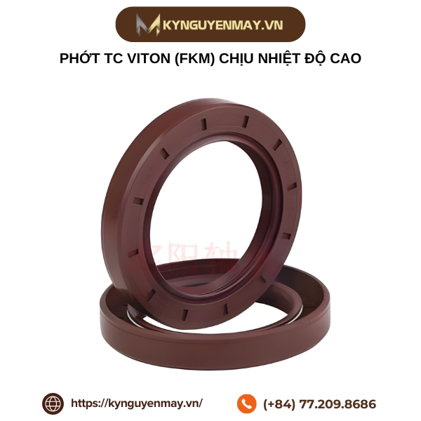Phớt TC viton (FKM) chịu nhiệt độ cao