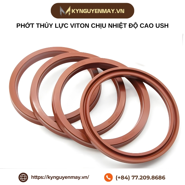 Phớt thủy lực viton chịu nhiệt độ cao USH