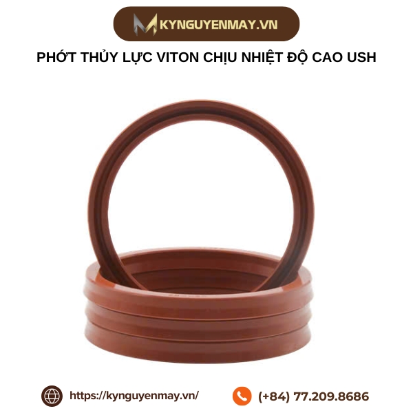 Phớt thủy lực viton chịu nhiệt độ cao USH