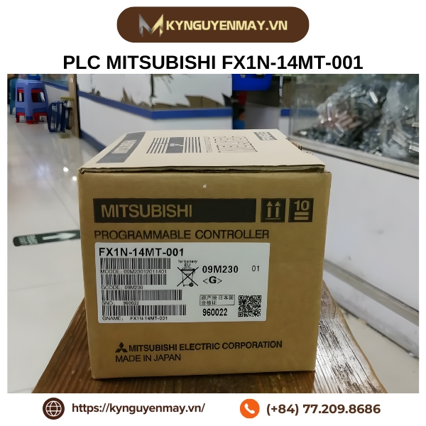 PLC MITSUBISHI FX1N-14MT-001, FX3GA-14MT-CM