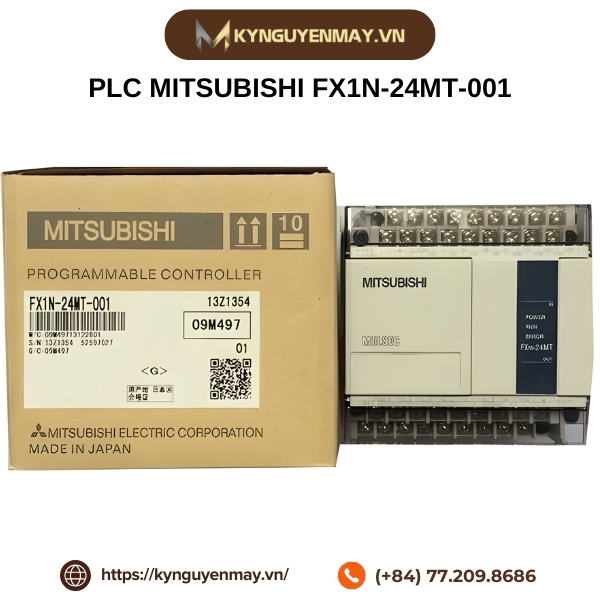 PLC MITSUBISHI FX1N-24MT-001, FX3GA-24MT-CM