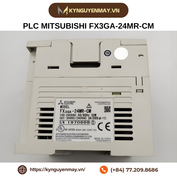 PLC MITSUBISHI FX1N-24MR-001, FX3GA-24MR-CM