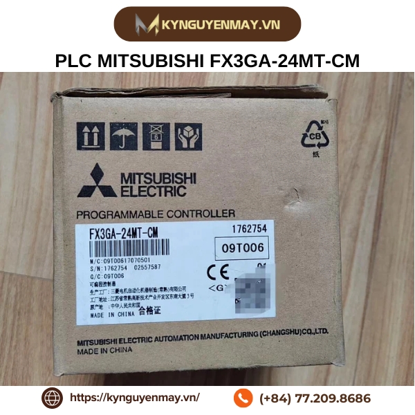 PLC MITSUBISHI FX1N-24MT-001, FX3GA-24MT-CM