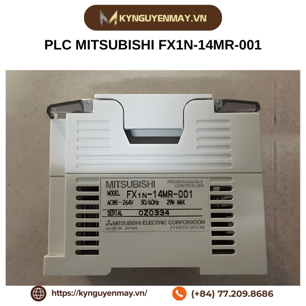 PLC MITSUBISHI FX1N-14MR-001, FX3GA-14MR-CM