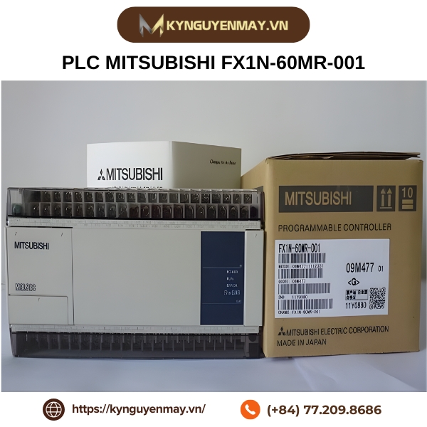PLC MITSUBISHI FX1N-60MR-001, FX3GA-60MR-CM